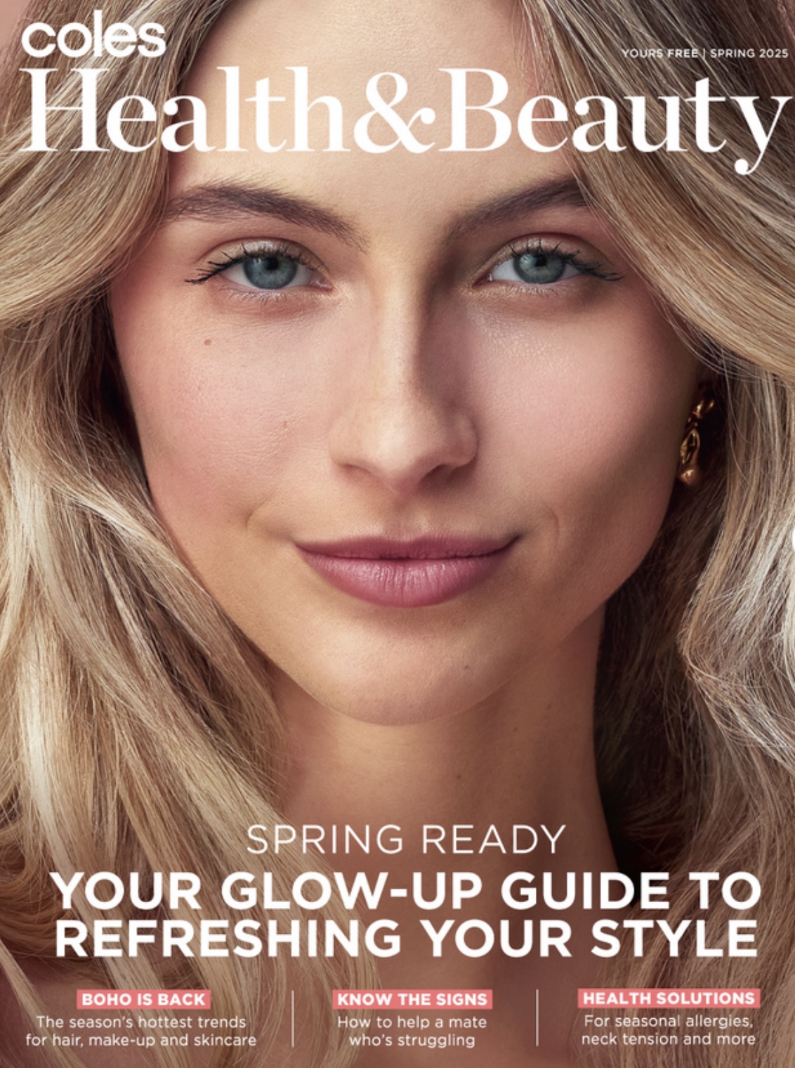 Coles Health & Beauty Fibre Spring 2025